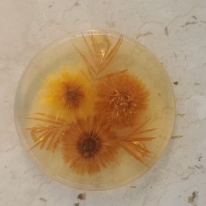 Pressed Flower Trivet